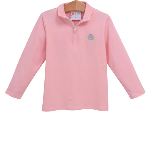 Princess Carriage Embroidery Pullover